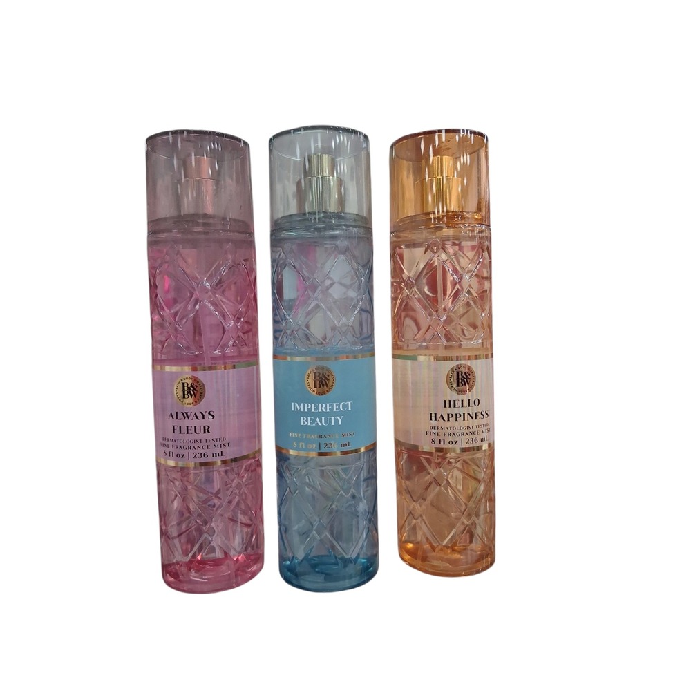 Bath & Body Works Designer Collection 3pcs Set Imperfect Beauty Always Fleur + - Picture 3 of 3